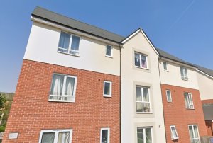 Front view flats